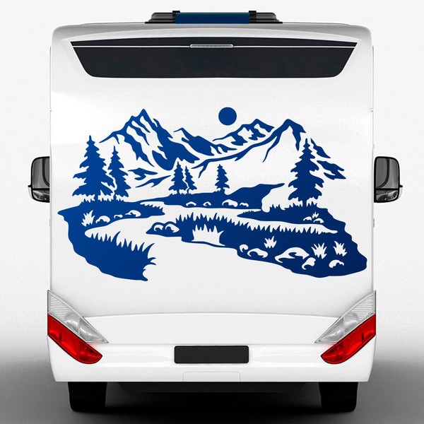 Pegatinas: Alpes Suizos