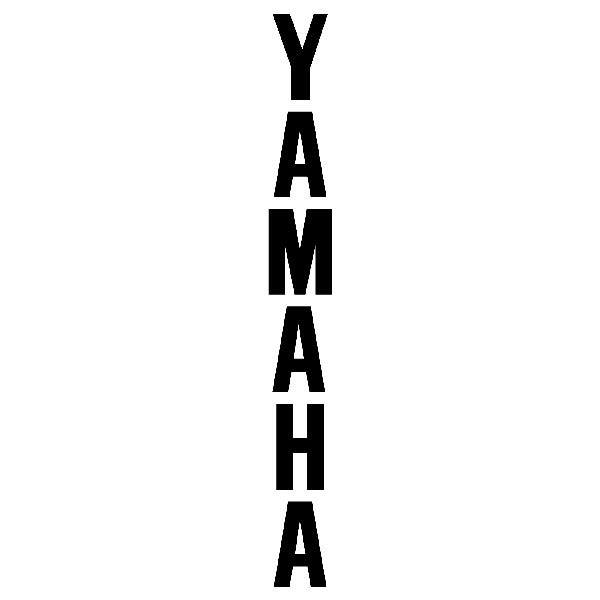 Pegatinas: Yamaha vertical