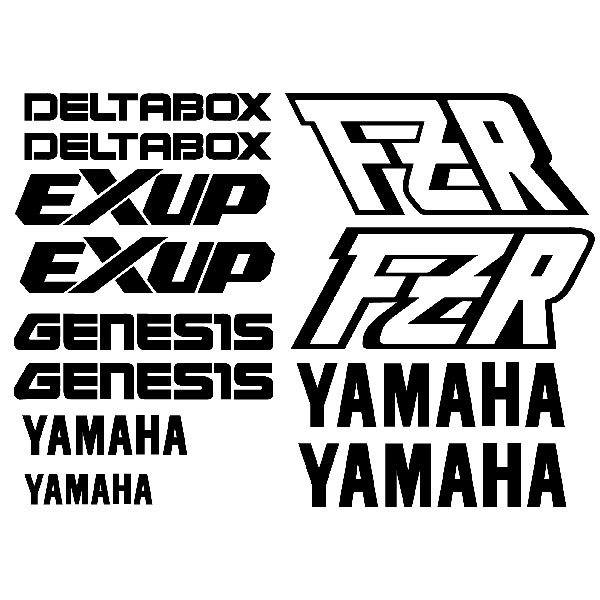 Pegatinas: kit Yamaha FZR