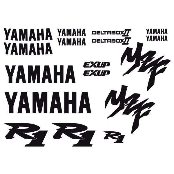 Pegatinas: Kit Yamaha YZF R1 custom