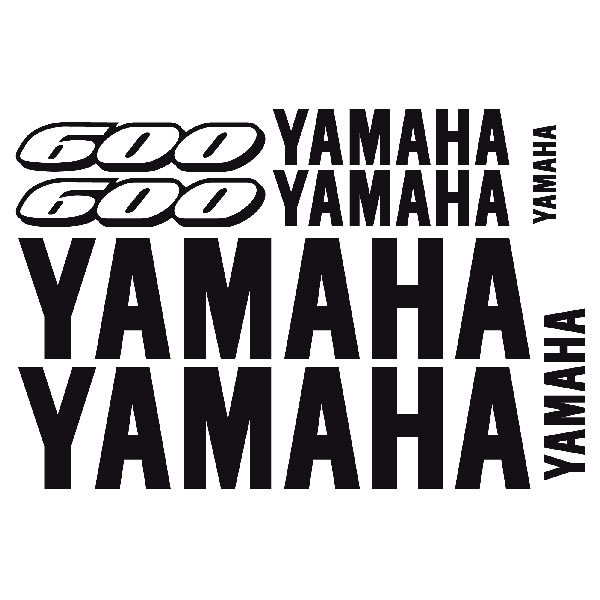 Pegatinas: Kit Yamaha Seca II
