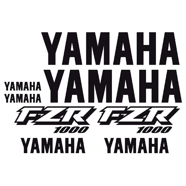 Pegatinas: Kit Yamaha FZR 1000 1998