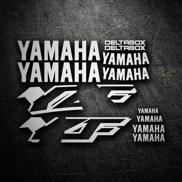 Pegatinas: Kit Yamaha YZF 600 1997-01 0