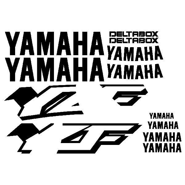 Pegatinas: Kit Yamaha YZF 600 1997-01
