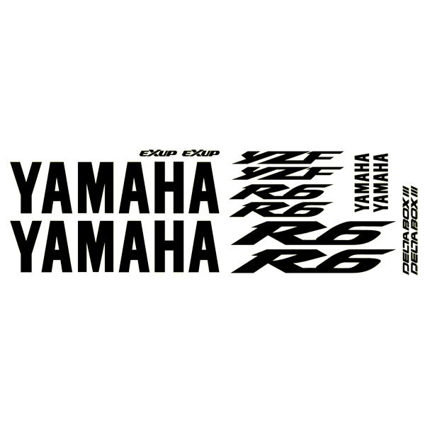 Pegatinas: Kit Yamaha YZF R6 2003