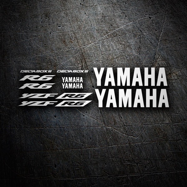 Pegatinas: Kit Yamaha YZF R6 2003 II