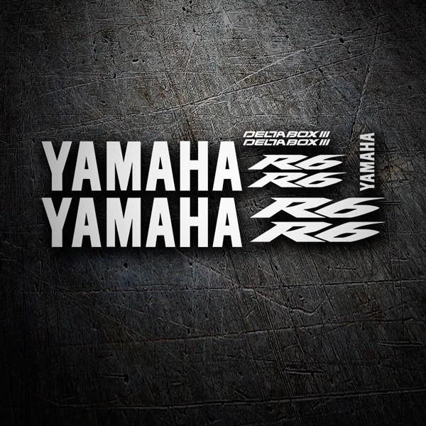 Pegatinas: Kit Yamaha YZF R6 Deltabox III 2004