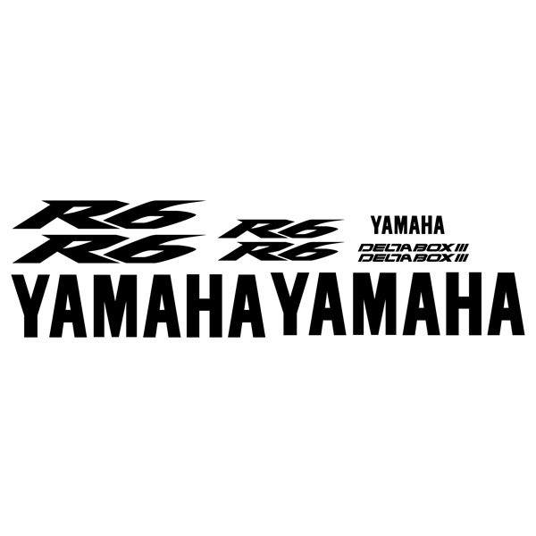 Pegatinas: Kit Yamaha YZF R6 2004