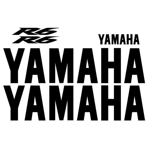 Pegatinas: Kit Yamaha YZF R6s 2006