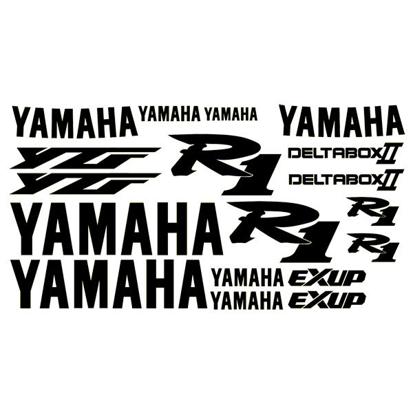 Pegatinas: Kit Yamaha YZF R1 1999
