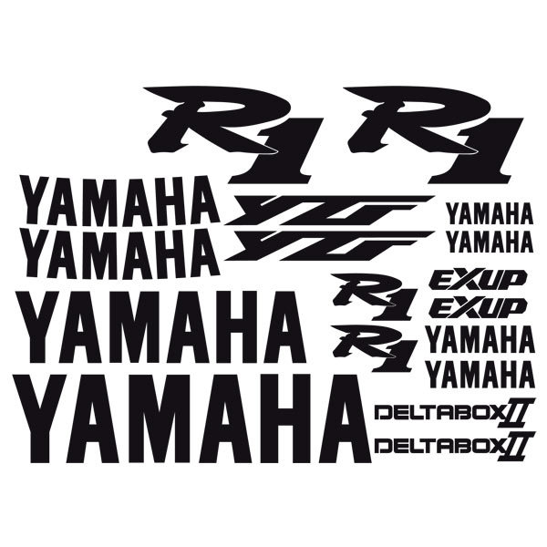 Pegatinas: Kit Yamaha YZF R1 2000