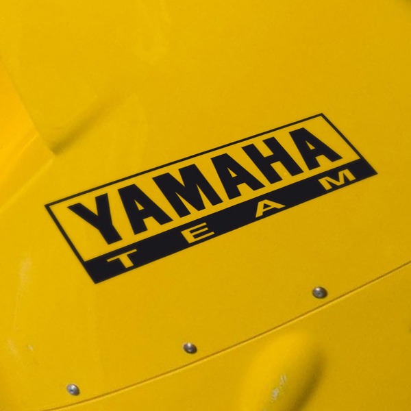 Pegatinas: Yamaha Team 0