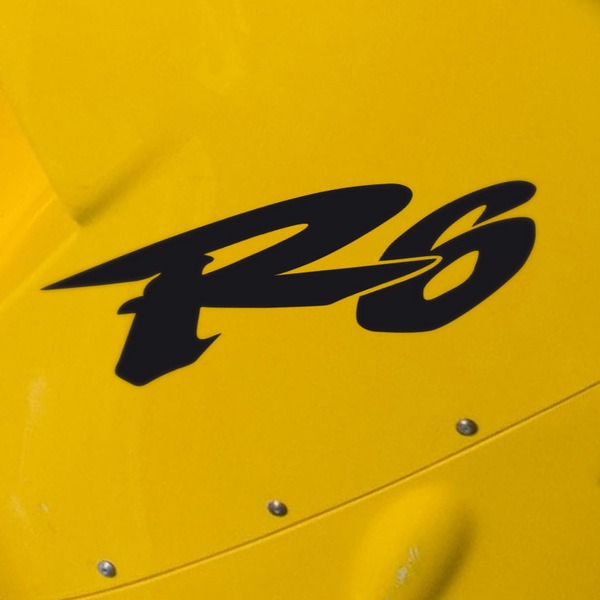 Pegatinas: Yamaha R6