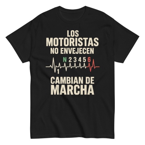 Camiseta Cambiando de Marcha Motoristas