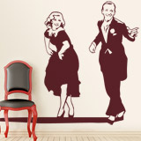 Vinilo pareja de baile