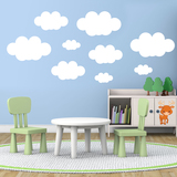 Vinilo Kit de 9 Nubes