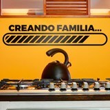 Vinilo Creando familia